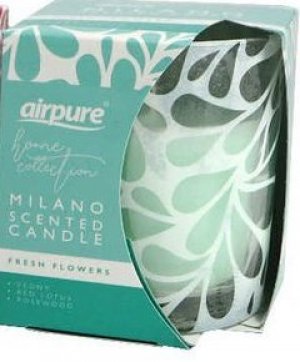MILANO SCENTED BOX CANDLE: FRESH FLOWERS