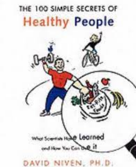 THE 100 SIMPLE SECRETS OF HEALTHY PEOPLE