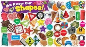 MINI BULLETIN BOARD SET: SHAPES IN PHOTOS