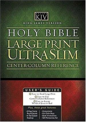 KJV-ULTRASLIM BIBLE-L/P-BURG