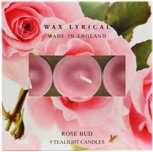 ROSE BUD 9 FRAGREANCEED CANDLE - Up to 6hrs