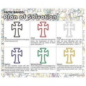 Bracelet-Faith Bands-Plan Of Salvation