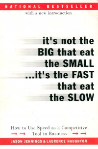 IT'S NOT THE BIG THAT EAT THE SMALL...IT'S THE  FASTEST THAT EAT THE SLOW