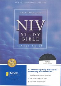 Zondervan NIV Study Bible, Large Print