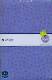 KJV Nelson's Life & Style Gift Bible: Purple Polka Squares
