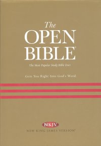 NKJV-THE OPEN BIBLE-BLK