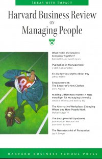 HAVARD BUSINESS REVIEW ON MANAGING PEOPLE