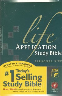 NLT-LIFE APPLICATION STUDY BIBLE-PS-BLK