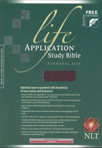 NLT-LIFE APPLICATION STUDY BIBLE-PERS-BG