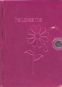NLT-METAL BIBLE-HE LOVES ME