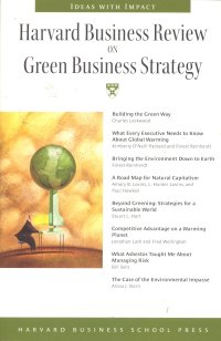 HAVARD BUSNESS REVIEW ON GREEN BUSINESS STRATEGY