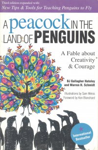A PEACOCK IN THE LAND OF PENGUINS