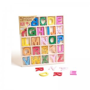 Wood Alphabet Letters (D66784)