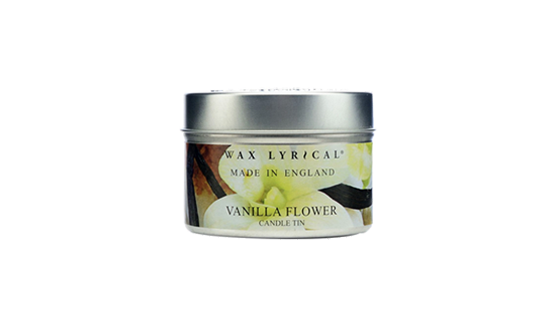 FRAGRANCED CANDLE: VANILLA FLOWER