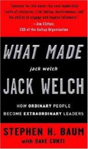 WHAT MADE JACK WELCH, HARD COVER