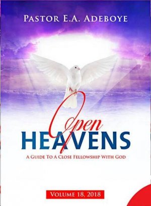 Open Heavens Daily Devotional 2018