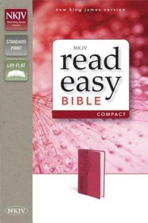 NKJV-READ EASY BIB COMPACT-PNK