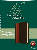 NLT Life Application Study Bible: Personal Size, Tutone-BROWN/TAN ...