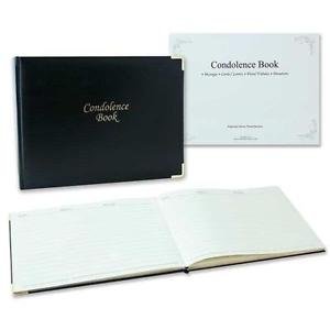 CONDOLENCE BOOK 19.5 X 26.5CM