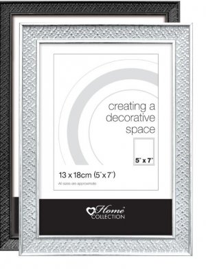 BLACK EMBOSSED FRAME 13 * 18cm (BSAE/1)