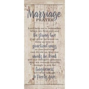 MARRIAGE PRAYER FRAME