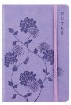EasyNote A4 Soft Touch Notebook - Purple Pastels