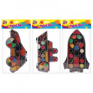 ROCKET AND CAR BOAT  PAINT BOX