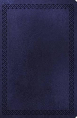 Super Giant Print Reference Bible-NKJV(RICH NAVY)
