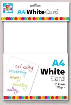 A4 WHITE CARD (WCAR/2)