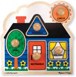 JUMBO KNOB PUZZLE (FIRST SHAPES)