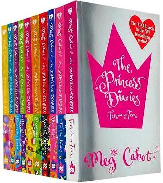 Princess Diaries 10 Books Meg Cabot Collection