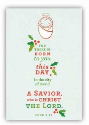 Card - Boxed - For There Is Born To You
