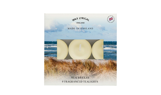 WAX LYRICAL: SEA BREEZE (9 FRAGRANCED TEALIGHTS)