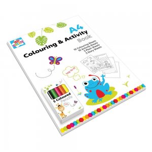 A4 COLOURING AND ACTIVITY BOOK