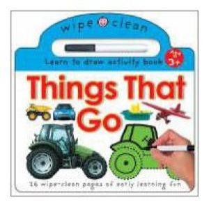 Wipe Clean Things That Go (Wipe Clean)