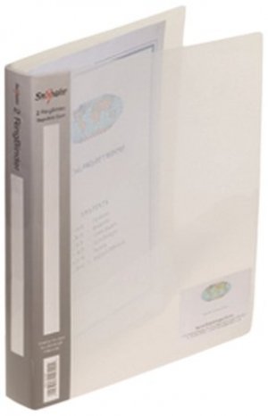 2 RINGBINDER A4 15mm CLEAR