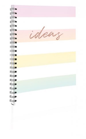 A5 TWIN WIRO NOTE-ROSE GOLD