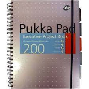 A4 PUKKA PAD EXECUTIVE PROJECT BOOK