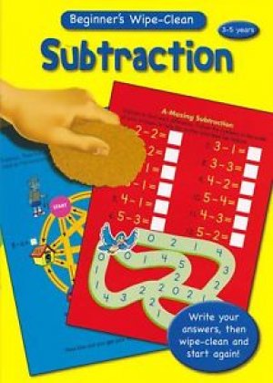 Wipe Clean Books: Subtraction