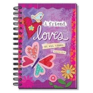 JOURNAL-A FRIEND LOVES AT ALL TIMES