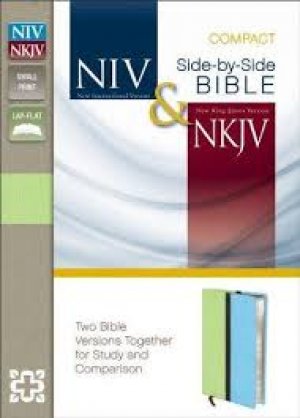 NIV and NKJV Side-by-Side Bible, Compact:GREEN/TUR