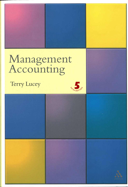 MANAGEMENT ACCOUNTING, PAPER COVER