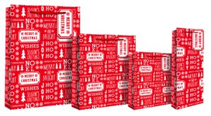 GIFTBAG-MODERN TEXT (LARGE)
