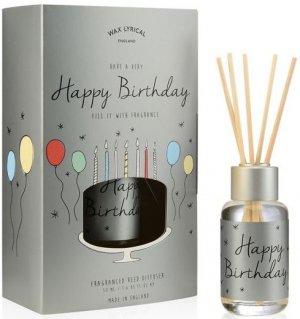 HAPPY BIRTHDAY 50ML REED DIFFUSER CARD