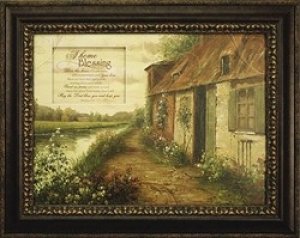FRAME-A HOME BLESSING 20x16
