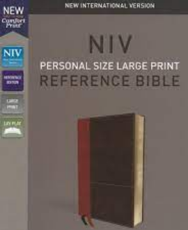 NIV PERSONAL SIZE LARGE PRINT REFERENCE  BIBLE