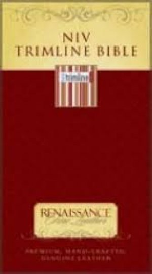 NIV- TRIMLINE BIBLE- SIENNA/ESP.