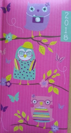 SLIM 2018 JOURNAL-WEEK TO VIEW (LOVELY PINKS DESIGN)