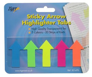 ARROW TABS STICKY HIGHLIGHT
