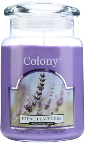 FRENCH LAVENDER CANDLE JAR - UP TO 150 HRS